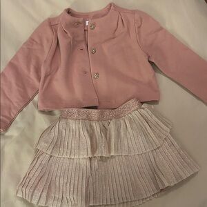 Mayoral Pink and Cream Kids Matching Set